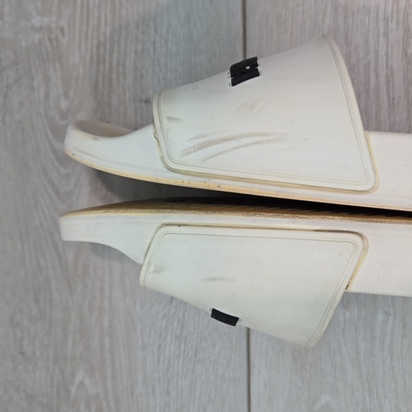 Balenciaga Womens Pool Logo Sandals Flip Flop Flats shoes sz 11 - Picture 12 of 15